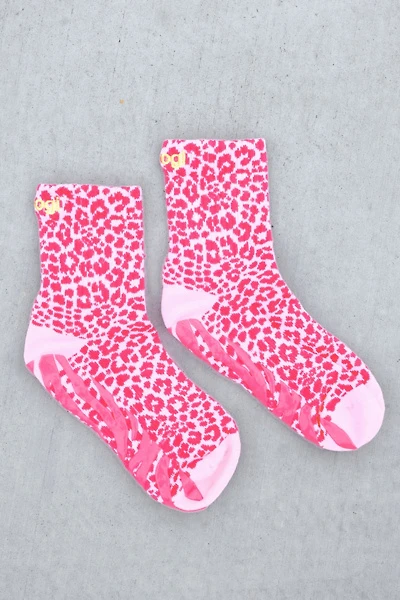 Brogi Yoga Animal Print Grip Pilates Socks