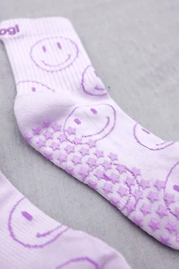 Brogi Yoga Smiley Grip Pilates Socks