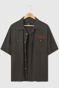 Junk Food Budweiser King of Beers Camp Shirt