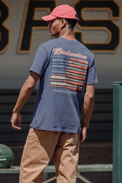 Junk Food Budweiser Baseball Bats Vintage Tee