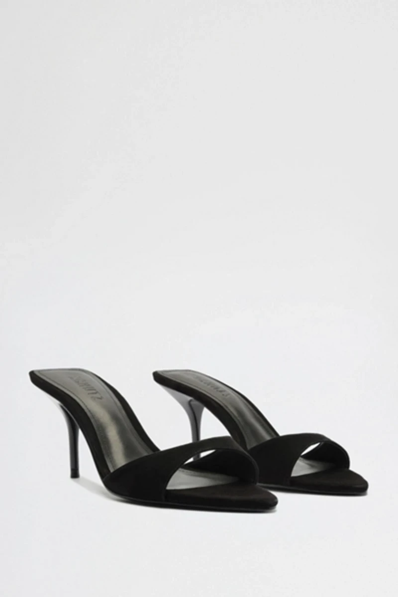 Schutz Elodie Suede Heeled Sandals