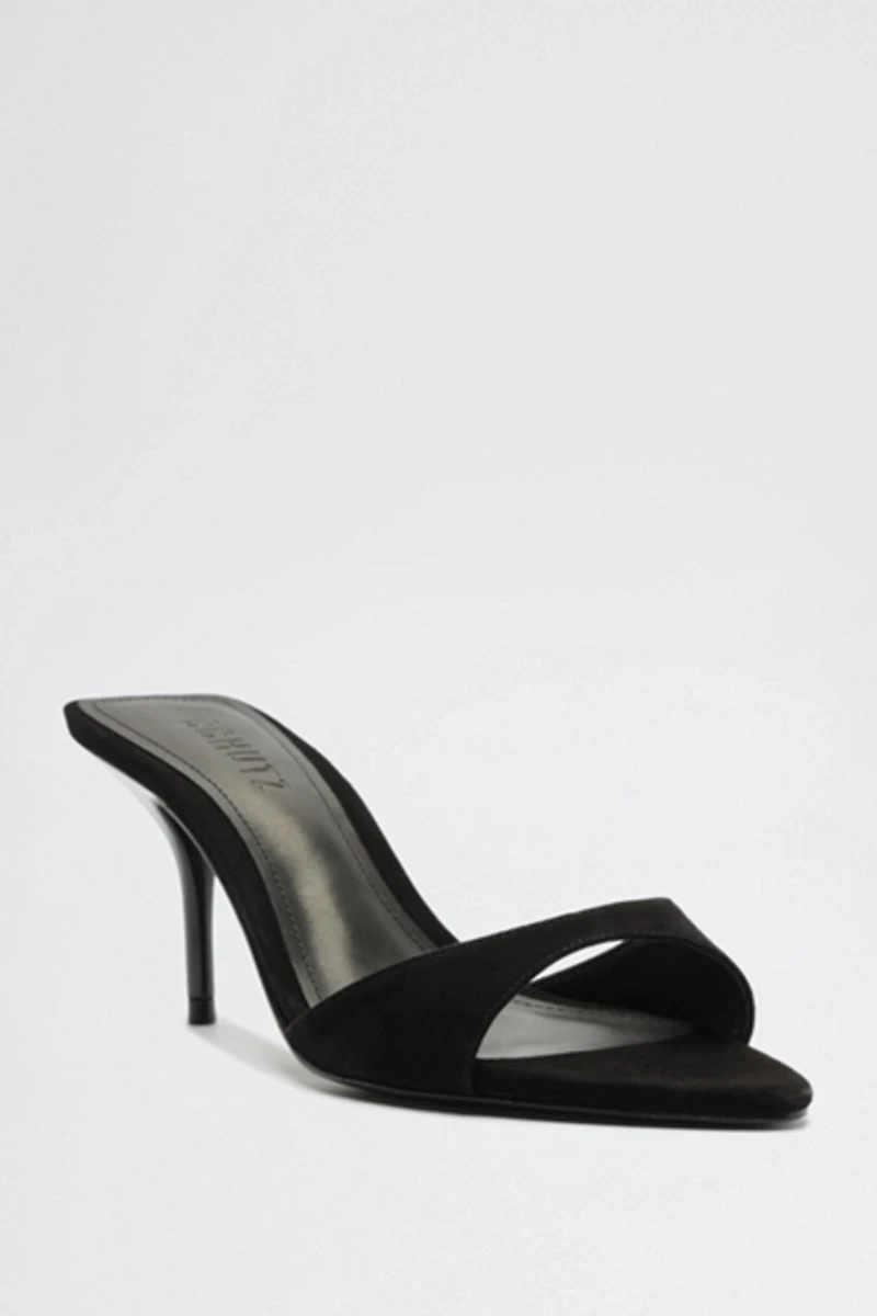 Schutz Elodie Suede Heeled Sandals
