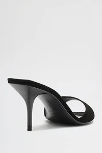 Schutz Elodie Suede Heeled Sandals