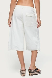 Edikted Cargo Bermuda Shorts