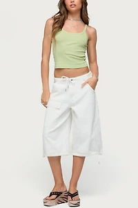 Edikted Cargo Bermuda Shorts