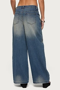 Edikted Sabira Low Rise Baggy Jeans