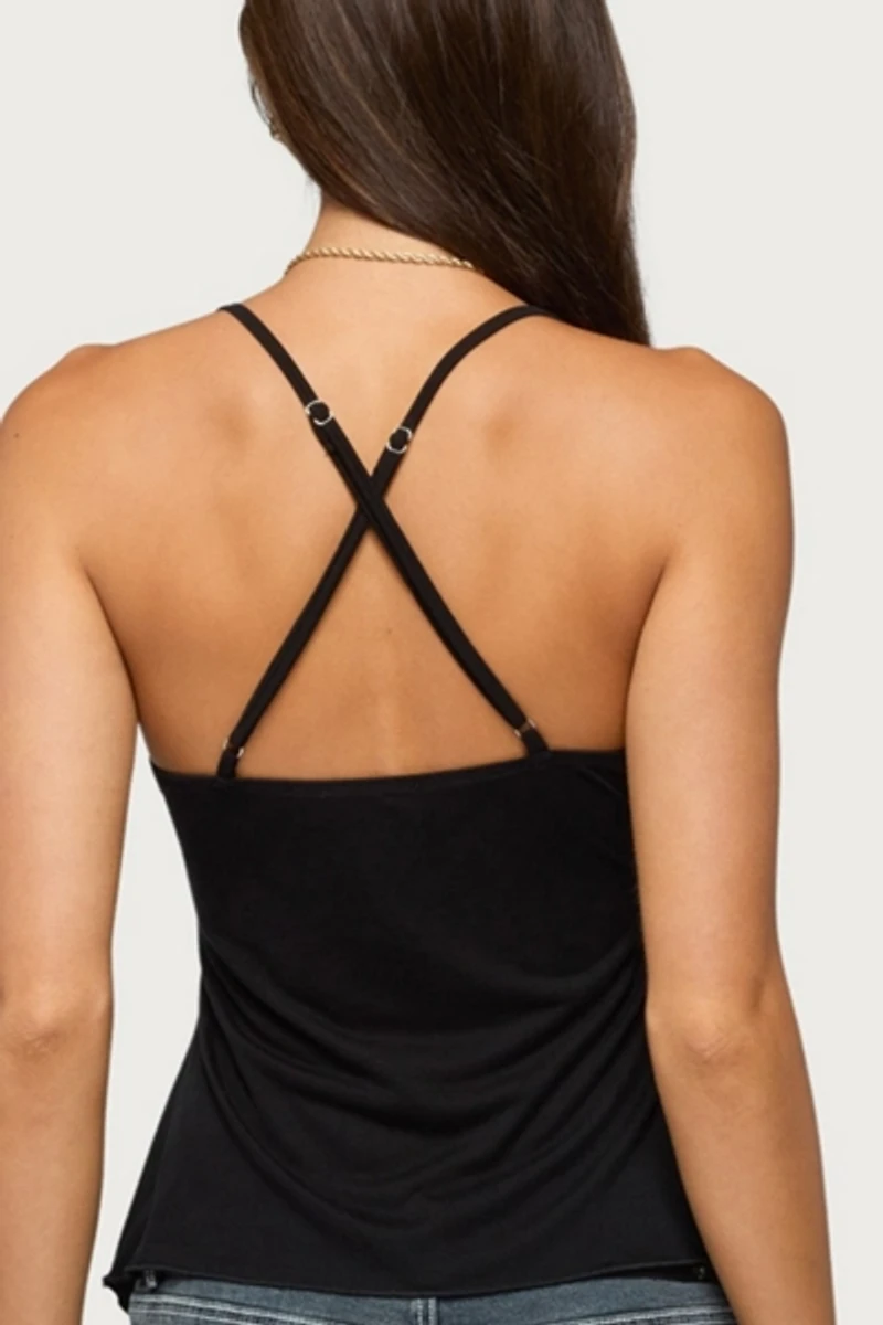 Edikted Kirstine Bead Patch Tank Top