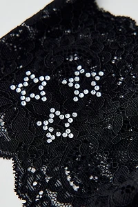 Julie Star Gem Soft Lace Headband