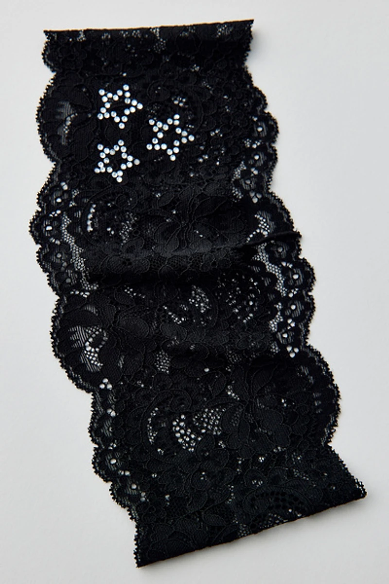 Julie Star Gem Soft Lace Headband