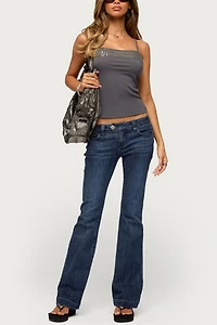 Edikted Shakked Sequin Tank Top