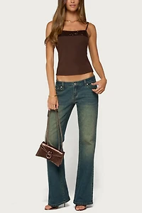 Edikted Shakked Sequin Tank Top