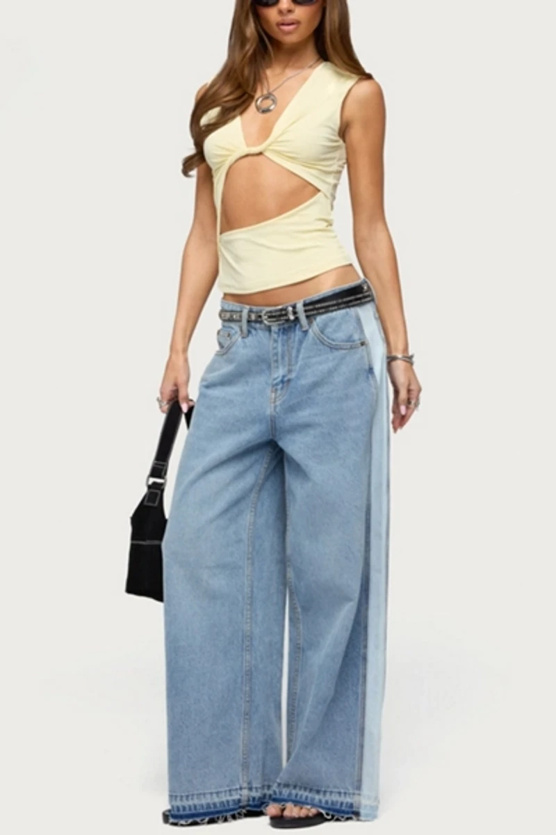 Edikted Miranda Twist Cutout Top