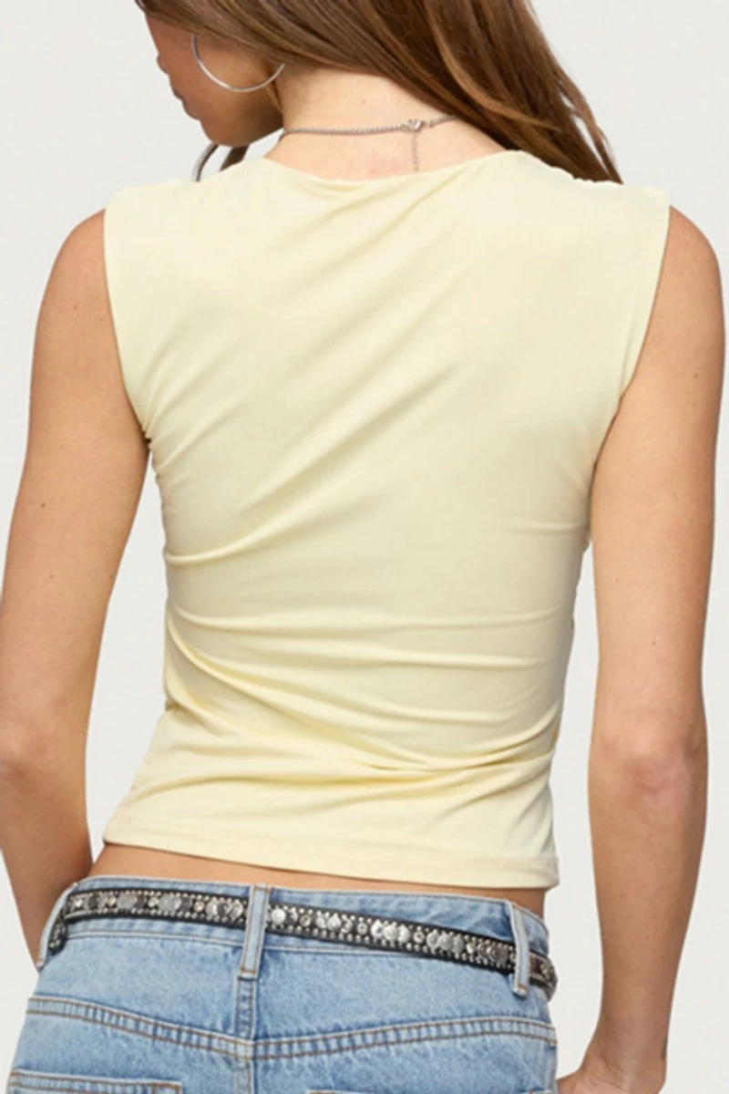 Edikted Miranda Twist Cutout Top