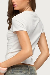 Edikted Ocean Club T Shirt