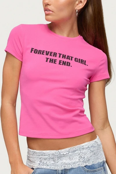 Edikted Forever That Girl T Shirt