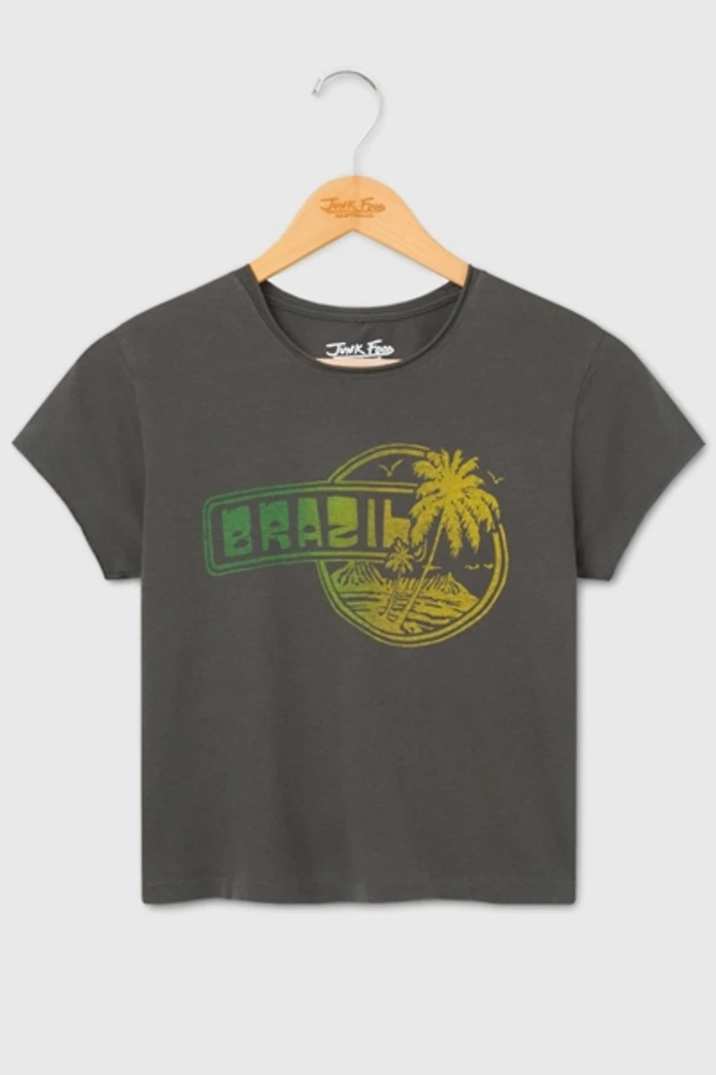 Junk Food Brazil Vintage Baby Tee