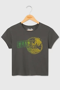 Junk Food Brazil Vintage Baby Tee