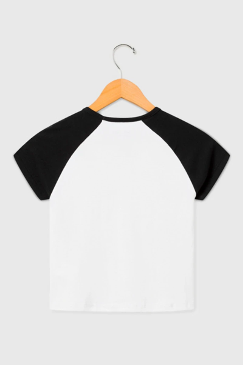 Junk Food Espana Futbol Club Baby Raglan Tee