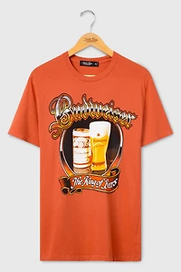 Junk Food Budweiser King of Beers Vintage Tee