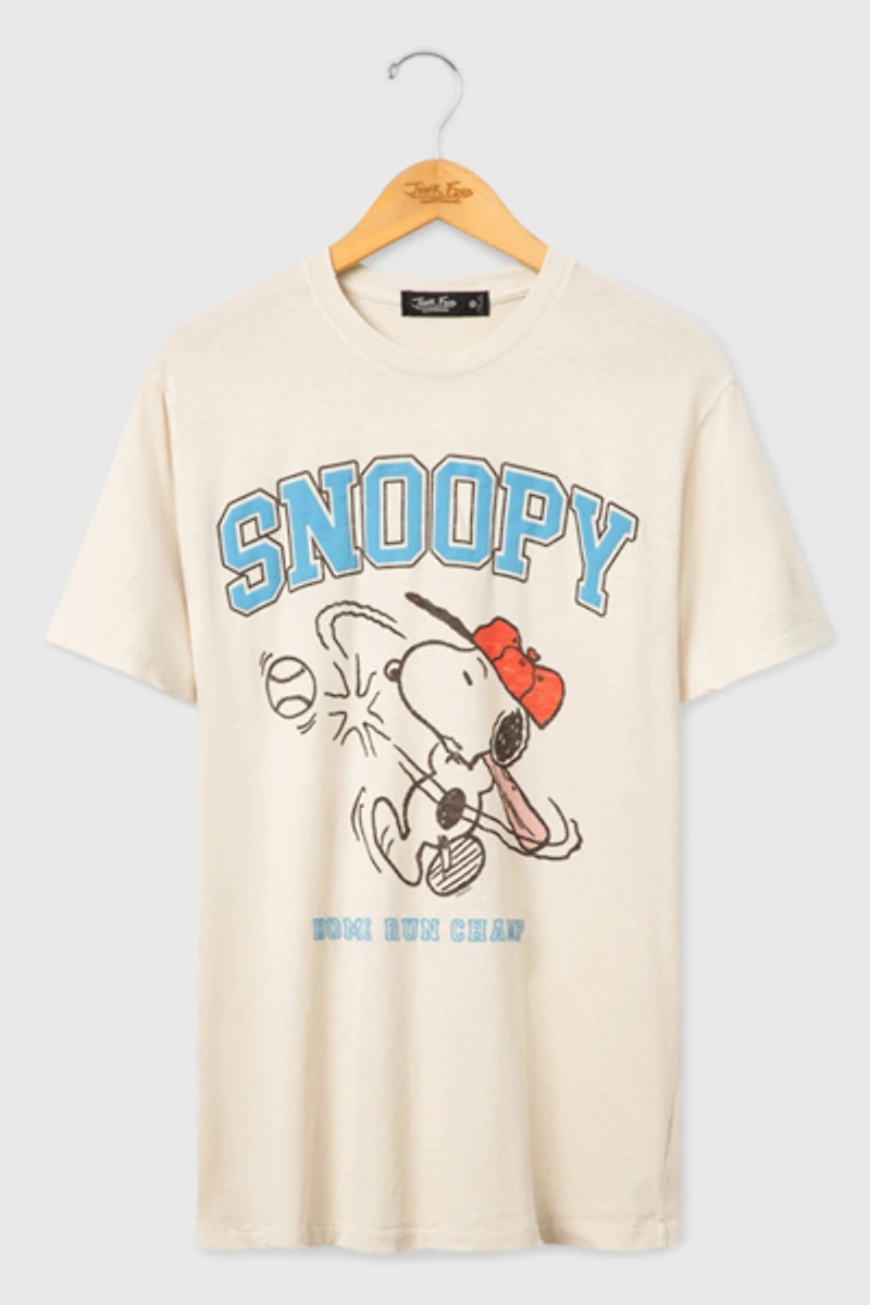 Junk Food Snoopy Homerun Champ Vintage Tee