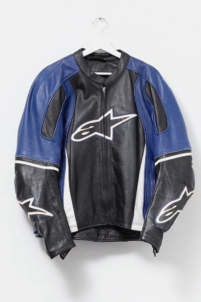 Vintage Y2K Alpinestars Distressed Motorcycle Jacket
