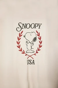 Junk Food Snoopy USA Vintage Tissue Tank