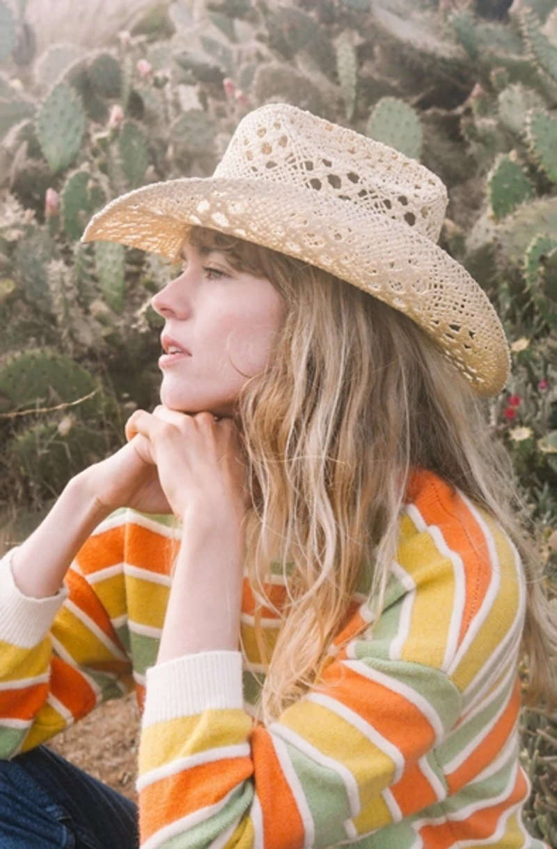 Wyeth Diego Straw Cowboy Hat