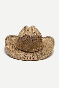 Wyeth Jessica Straw Cowboy Hat
