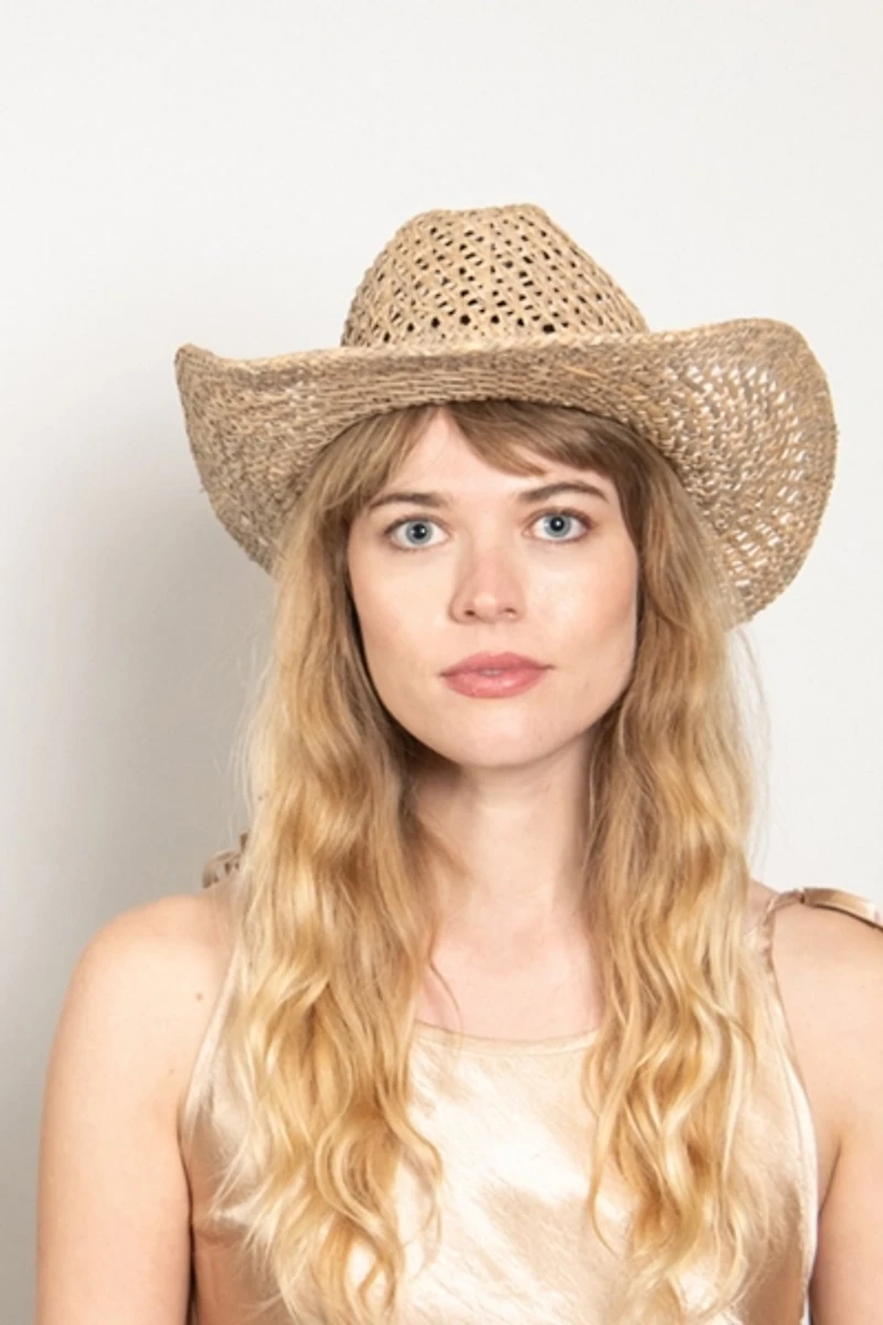 Wyeth Jessica Straw Cowboy Hat