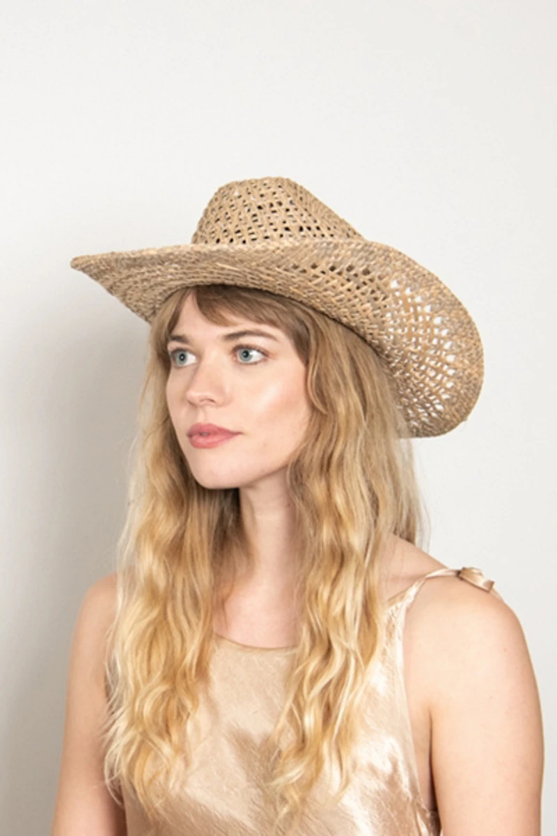 Wyeth Jessica Straw Cowboy Hat