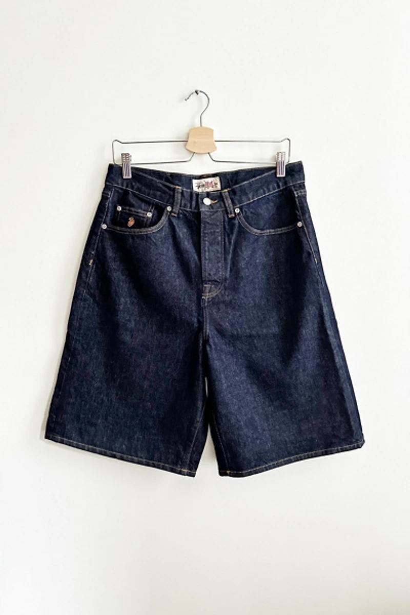 Stussy Big Ol Baggy Dark Rinse Denim Shorts