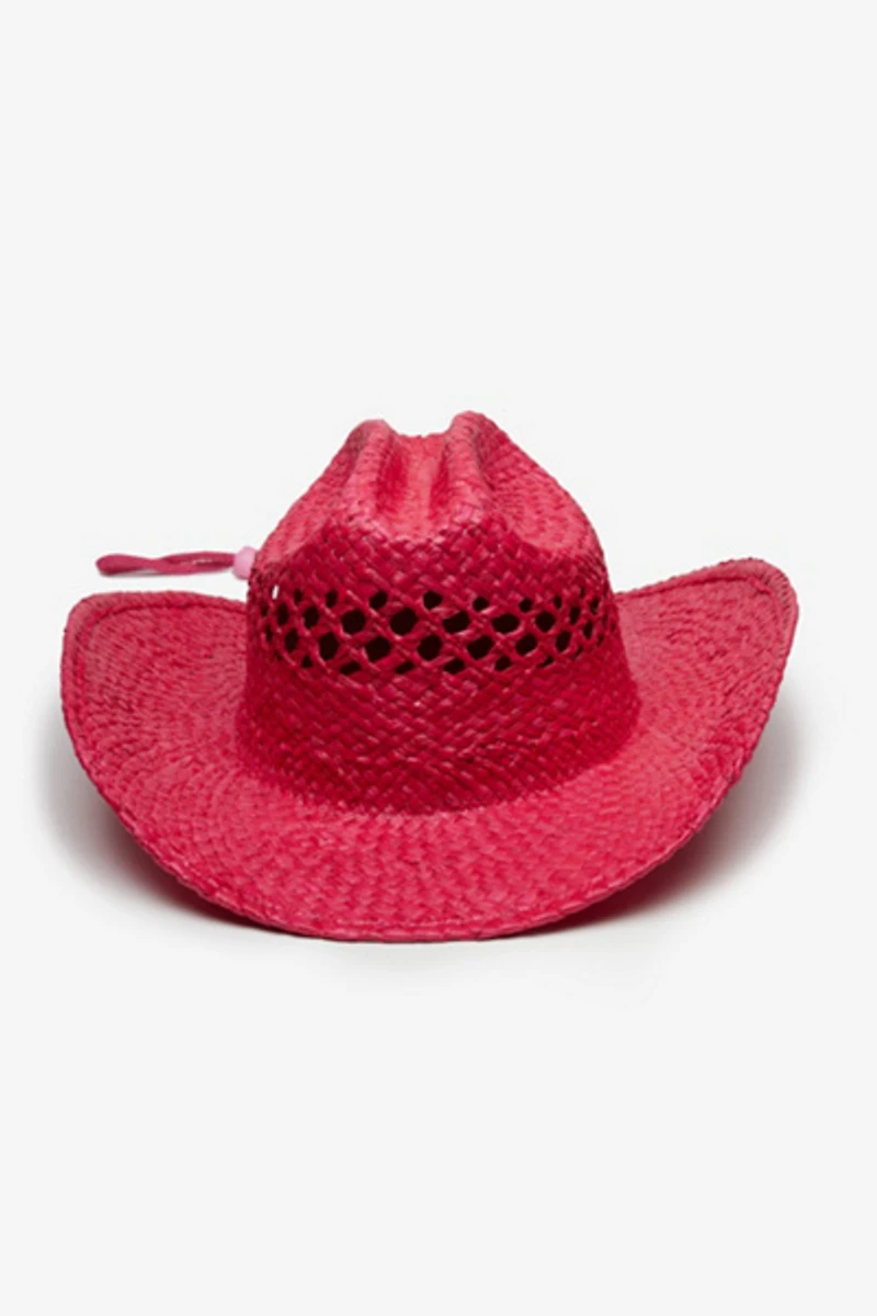 Wyeth Brodie Raffia Cowboy Hat