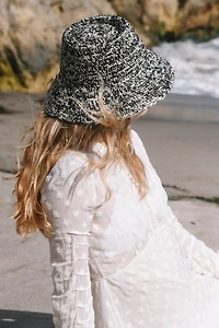 Wyeth Lolo Raffia Straw Bucket Hat