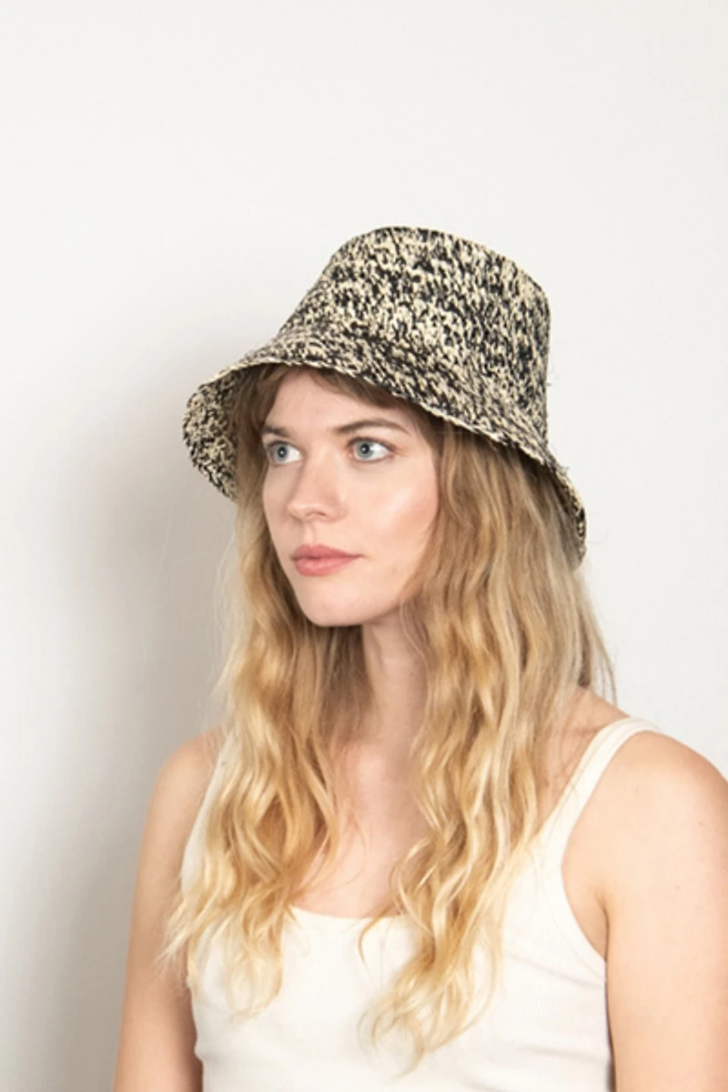 Wyeth Lolo Raffia Straw Bucket Hat