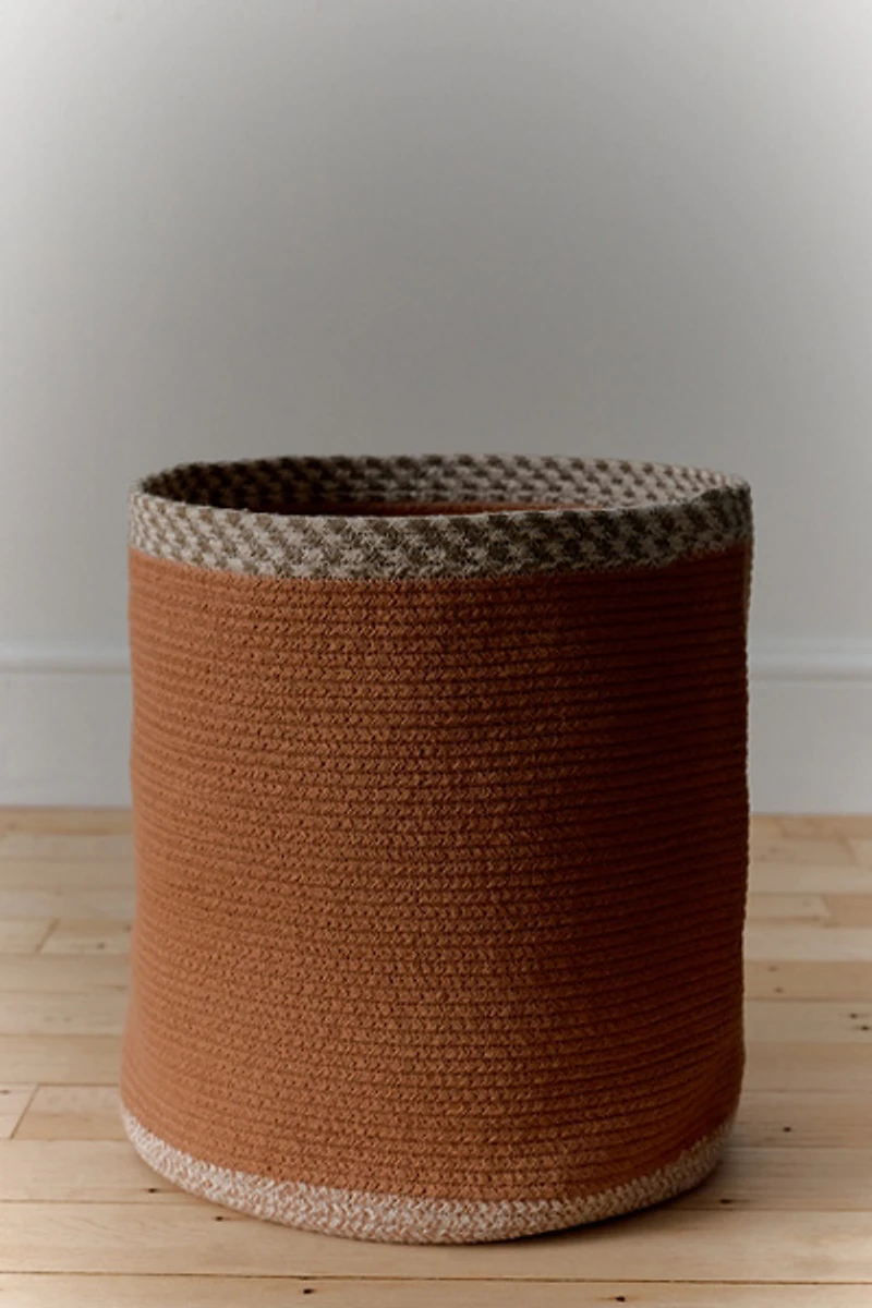 Lorena Canals X Smallable Nell Braided Cotton Storage Basket