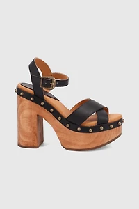 Dingo Lotus Wooden Platform Sandal