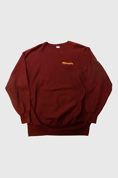 Vintage 90s Champion Reverse Weave Minnesota Crewneck Sweatshirt