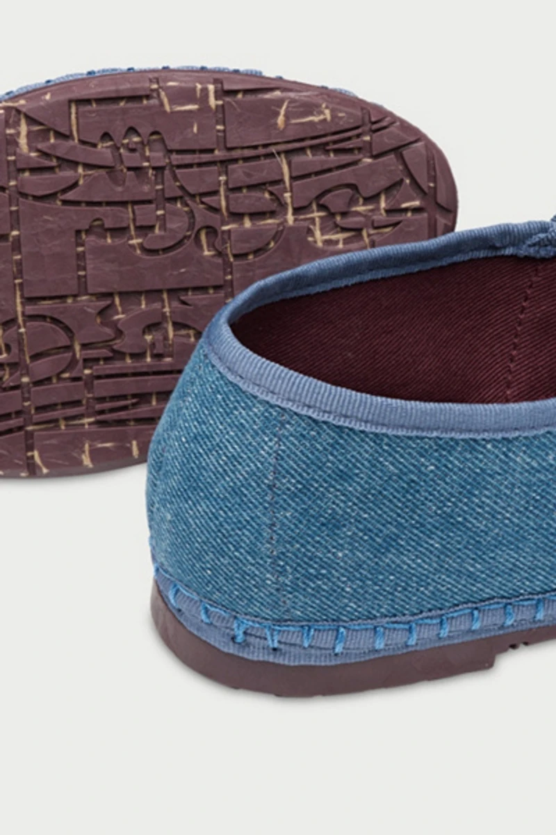 Flabelus Women's  Claire Denim Mary Janes