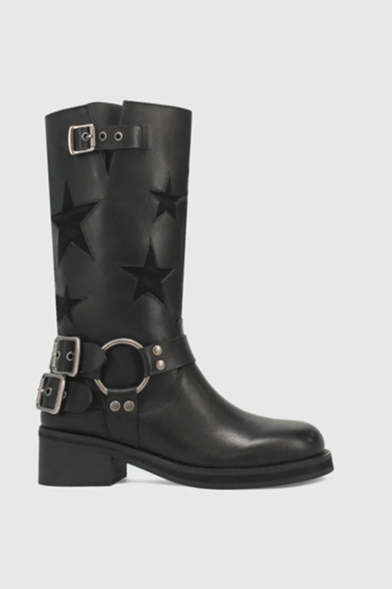 Dingo Blacklist Star Leather Boot