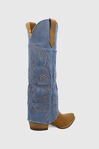 Dingo Blue Jean Baby Leather Cowboy Boot