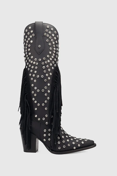 Dingo Show Pony Leather Fringe Cowboy Boot
