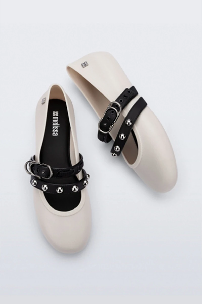 Melissa Soft Studded Ballerina Flats