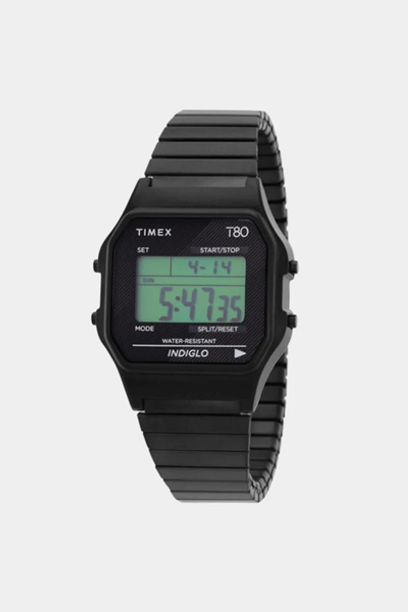 Timex 80 Alarm Quartz Digital Expansion Band Watch