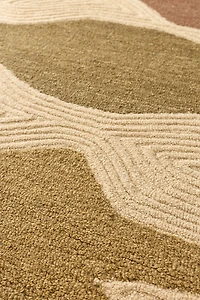 Rush Abstract Hand-Tufted Wool Rug
