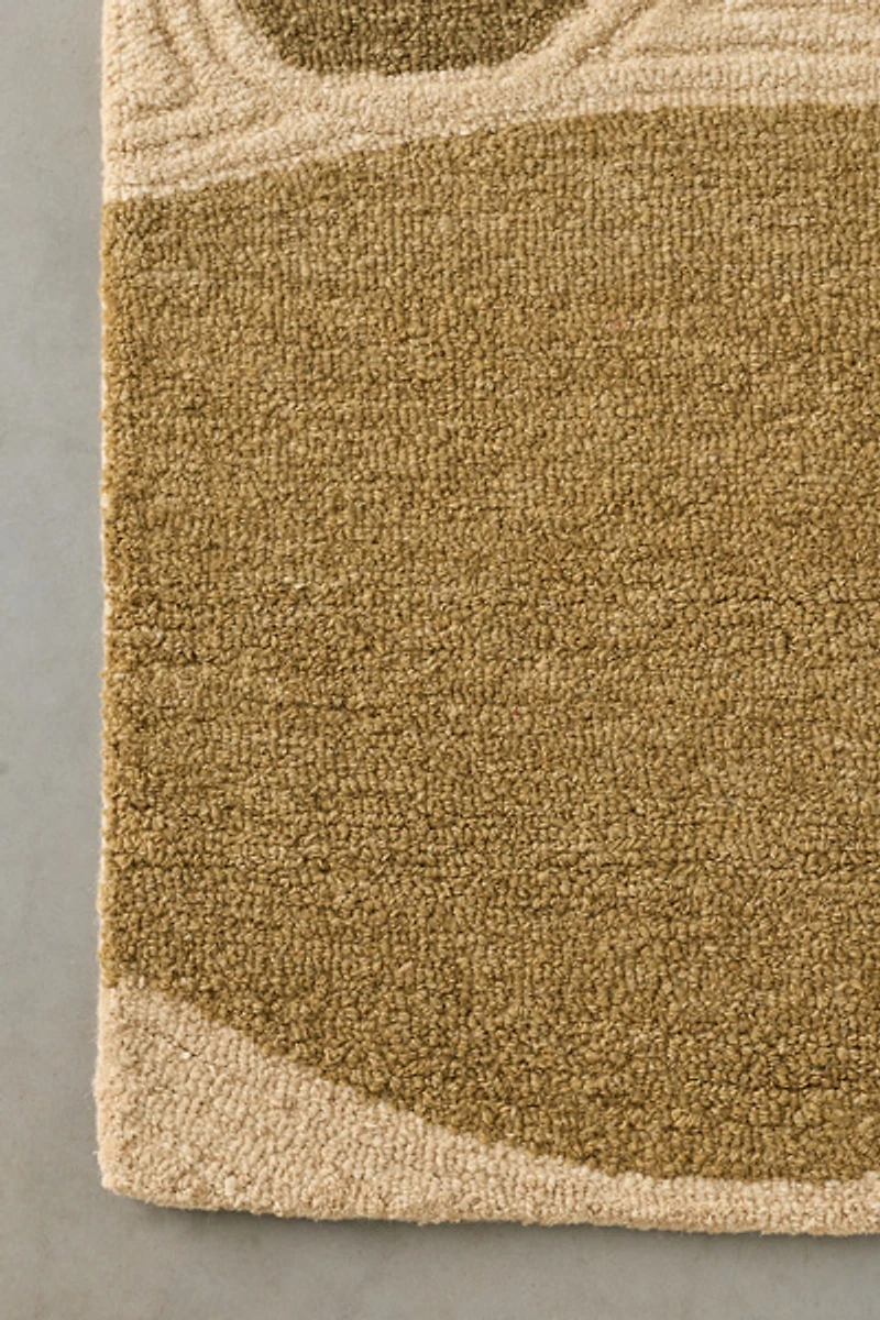 Rush Abstract Hand-Tufted Wool Rug