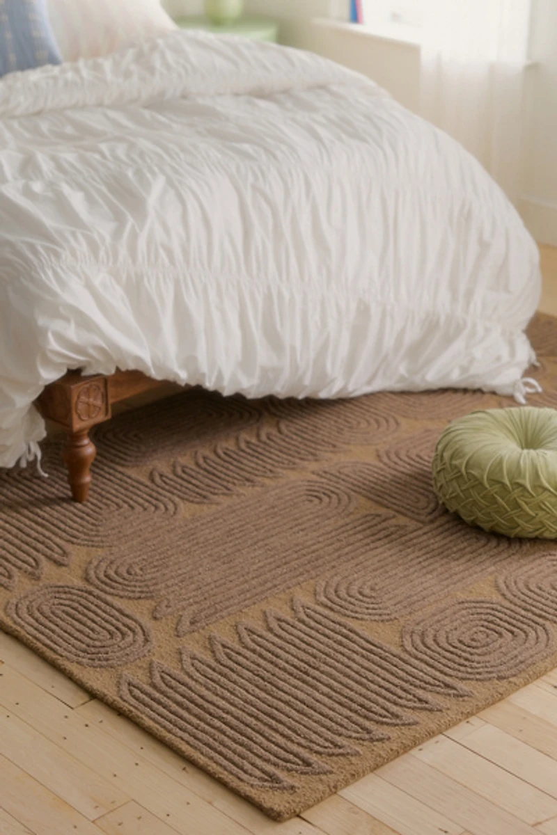 Torin Abstract Hand-Tufted Wool Rug