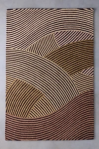 Knox Waves Hand-Tufted Wool Rug