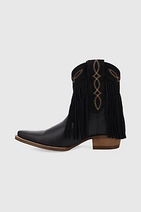 Dingo Last Ride Leather Fringe Bootie