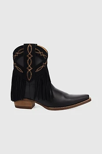 Dingo Last Ride Leather Fringe Bootie