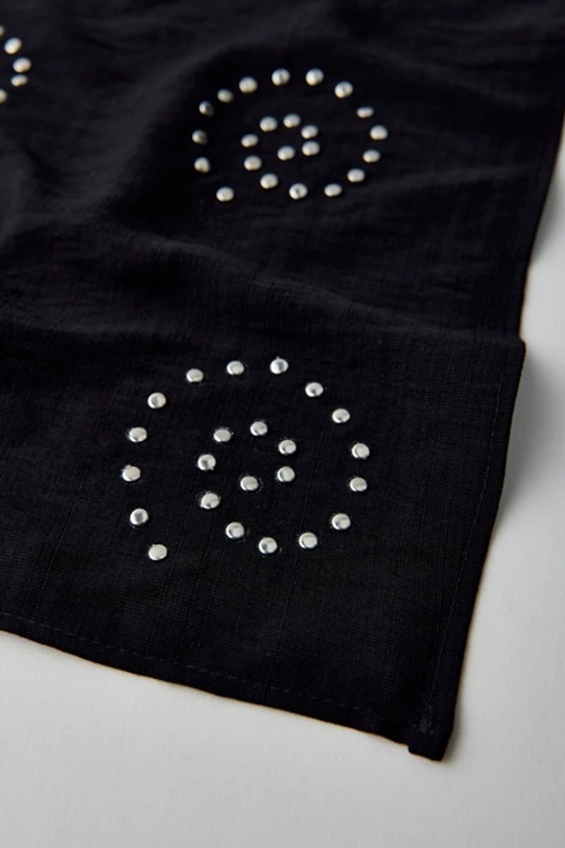 Swirl Studded Headscarf